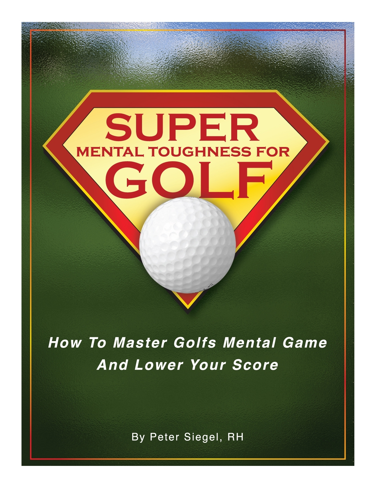 Super mental toughnes for golf sports hypnotherapy cd and book